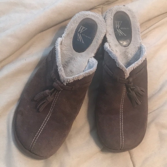 White Mountain Shoes - White Mountain Wedge Mules